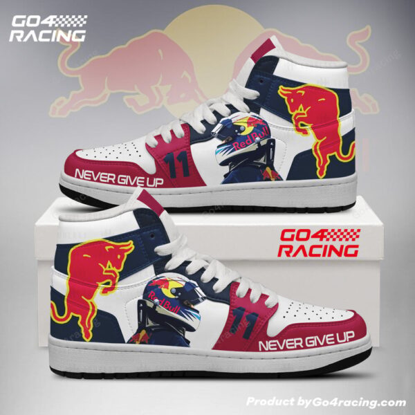 Tubopro Sergio Perez  Red Bull AJ1 High Sneakers Shoes For Men And Women