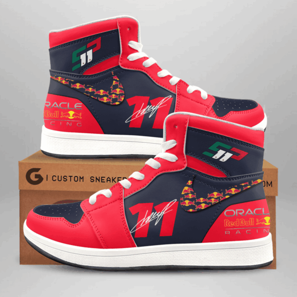 Tubopro Sergio PÃrez AJ1 High Sneakers Shoes For Men And Women
