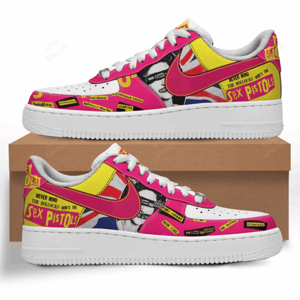 Tubopro Sex Pistols Air Low-Top Sneakers Shoes For Men And Women - Image 2