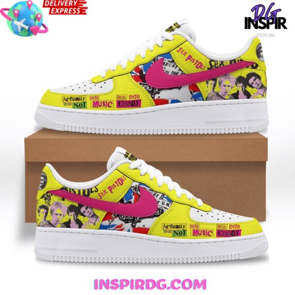 Tubopro Sex Pistols Air Low-Top Sneakers Shoes For Men And Women - Image 2