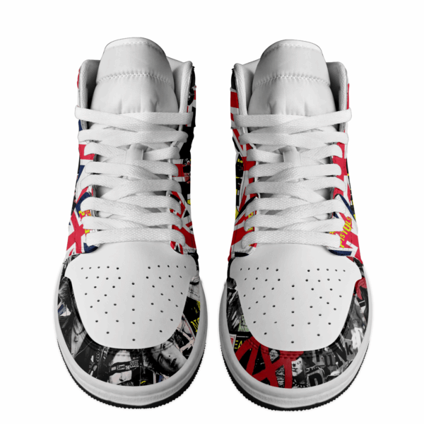 Tubopro Sex Pistols AJ1 High Sneakers Shoes For Men And Women - Image 2