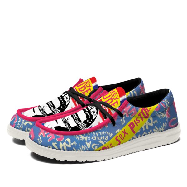 Tubopro Sex Pistols Personalized Hey Dude Shoes For Men And Women - Image 3