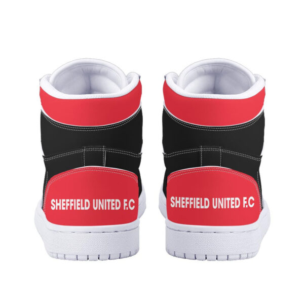 Tubopro Sheffield United AJ1 High Sneakers Shoes For Men And Women - Image 4