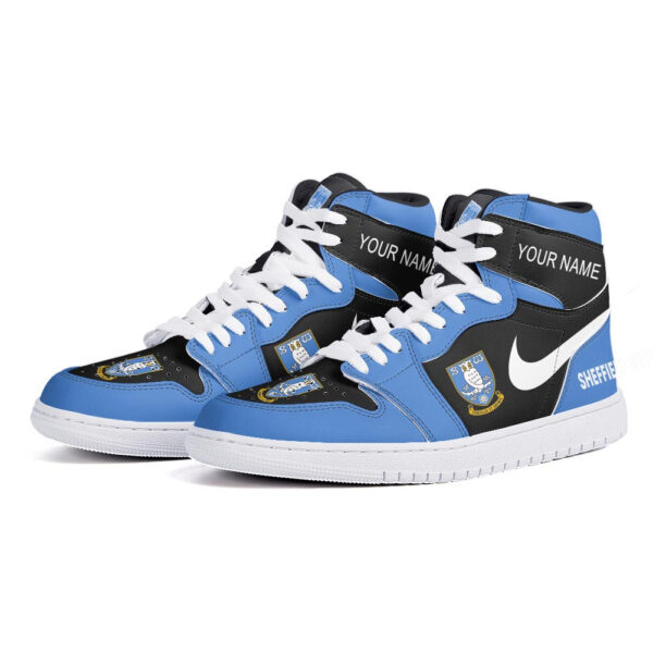 Tubopro Sheffield Wednesday AJ1 High Sneakers Shoes For Men And Women