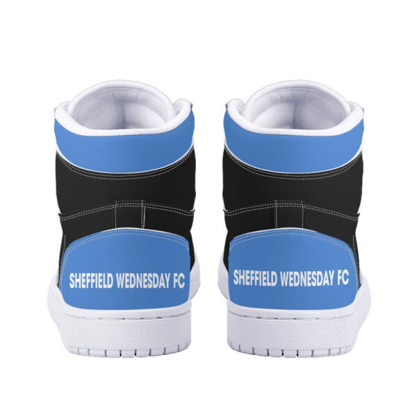 Tubopro Sheffield Wednesday AJ1 High Sneakers Shoes For Men And Women - Image 4