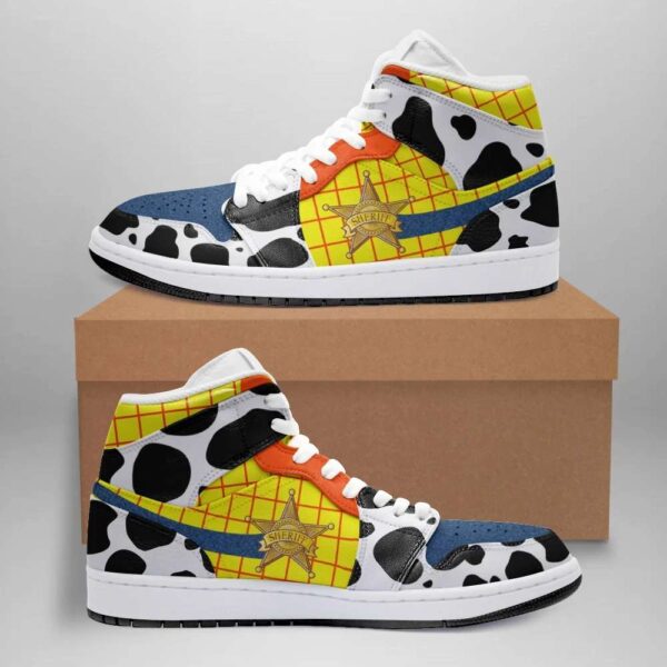 Tubopro Sheriff Woody AJ1 High Sneakers Shoes For Men And Women - Image 2