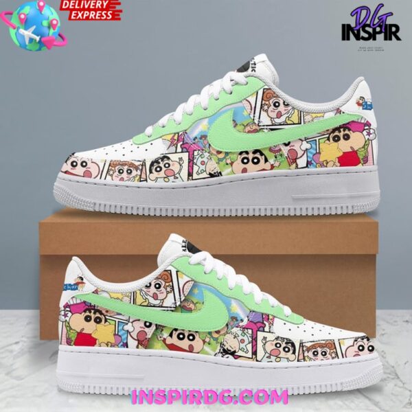 Tubopro Shinchan Fun Air Low-Top Sneakers Shoes For Men And Women - Image 2
