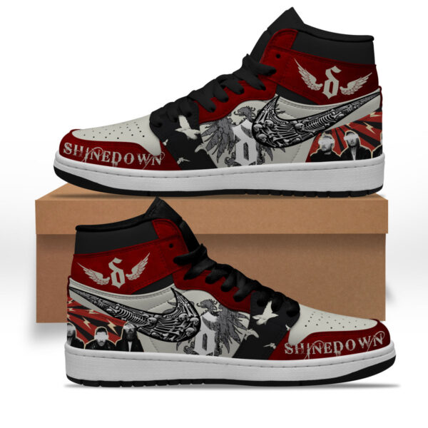 Tubopro Shinedown AJ1 High Sneakers Shoes For Men And Women - Image 2