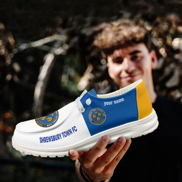 Tubopro Shrewsbury Town Personalized Hey Dude Shoes For Men And Women - Image 2