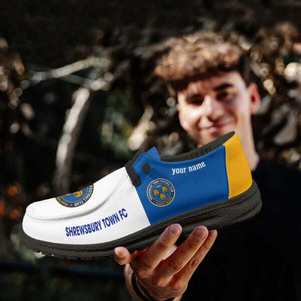 Tubopro Shrewsbury Town Personalized Hey Dude Shoes For Men And Women - Image 4