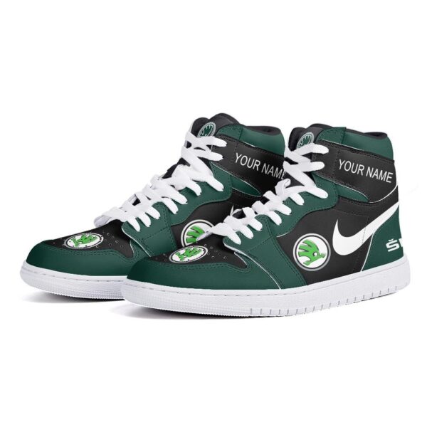 Tubopro Skoda AJ1 High Sneakers Shoes For Men And Women