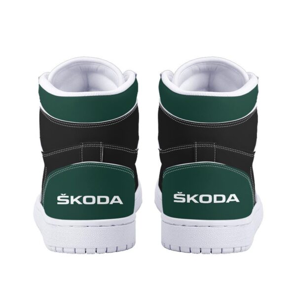 Tubopro Skoda AJ1 High Sneakers Shoes For Men And Women - Image 4