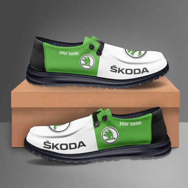 Tubopro Skoda Personalized Hey Dude Shoes For Men And Women - Image 5