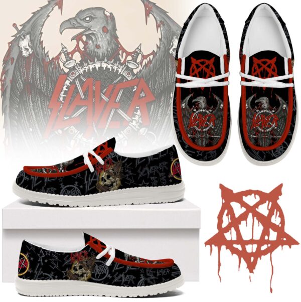 Tubopro Slayer Personalized Hey Dude Shoes For Men And Women