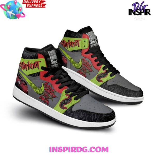 Tubopro Slipknot AJ1 High Sneakers Shoes For Men And Women - Image 3