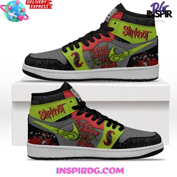 Tubopro Slipknot AJ1 High Sneakers Shoes For Men And Women - Image 2