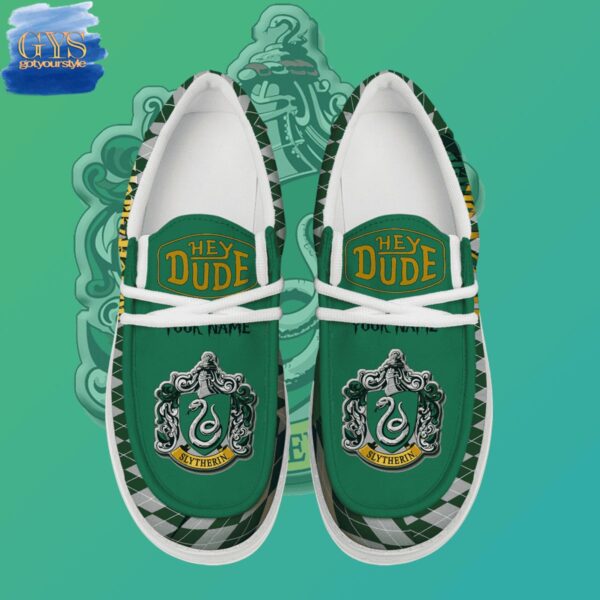 Tubopro Slytherin Harry Potter Personalized Hey Dude Shoes For Men And Women - Image 4