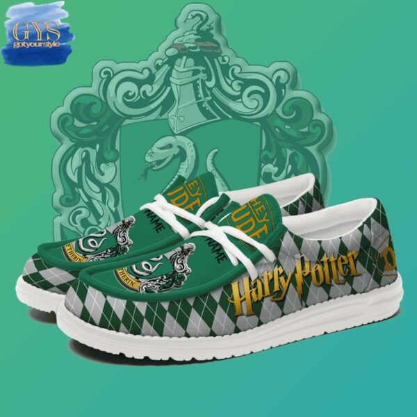 Tubopro Slytherin Harry Potter Personalized Hey Dude Shoes For Men And Women