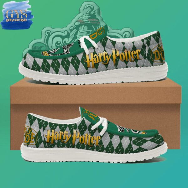 Tubopro Slytherin Harry Potter Personalized Hey Dude Shoes For Men And Women - Image 2