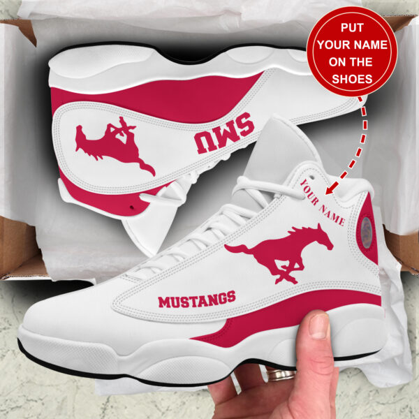Tubopro SMU Mustangs AJ13 Sneakers Shoes For Men And Women