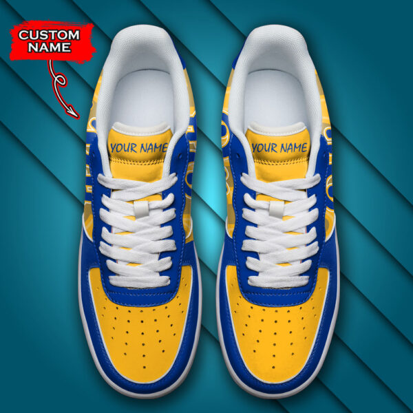 Tubopro SMU Mustangs NCAA Air Low-Top Sneakers Shoes For Men And Women - Image 4