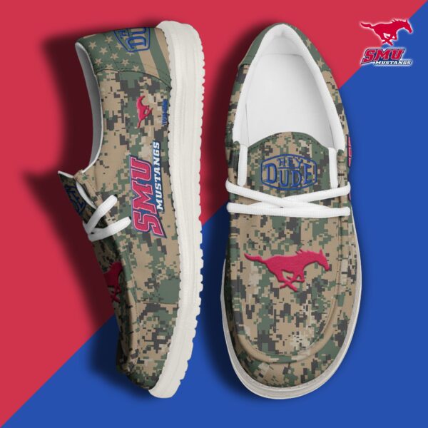 Tubopro SMU Mustangs Personalized Hey Dude Shoes For Men And Women