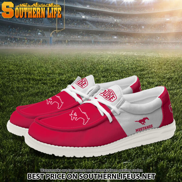 Tubopro SMU Mustangs Personalized Hey Dude Shoes For Men And Women - Image 2