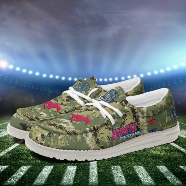 Tubopro SMU Mustangs Personalized Hey Dude Shoes For Men And Women - Image 3