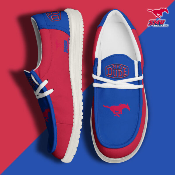 Tubopro SMU Mustangs Personalized Hey Dude Shoes For Men And Women