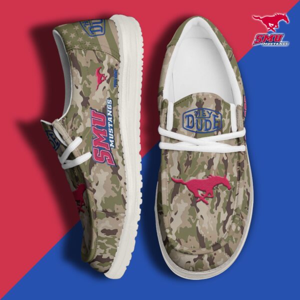 Tubopro SMU Mustangs Personalized Hey Dude Shoes For Men And Women