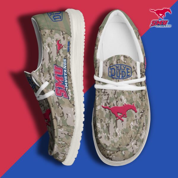 Tubopro SMU Mustangs Personalized Hey Dude Shoes For Men And Women