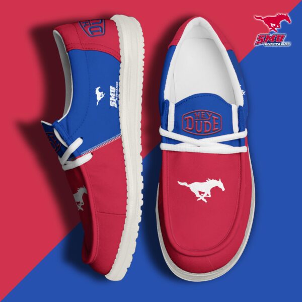 Tubopro SMU Mustangs Personalized Hey Dude Shoes For Men And Women