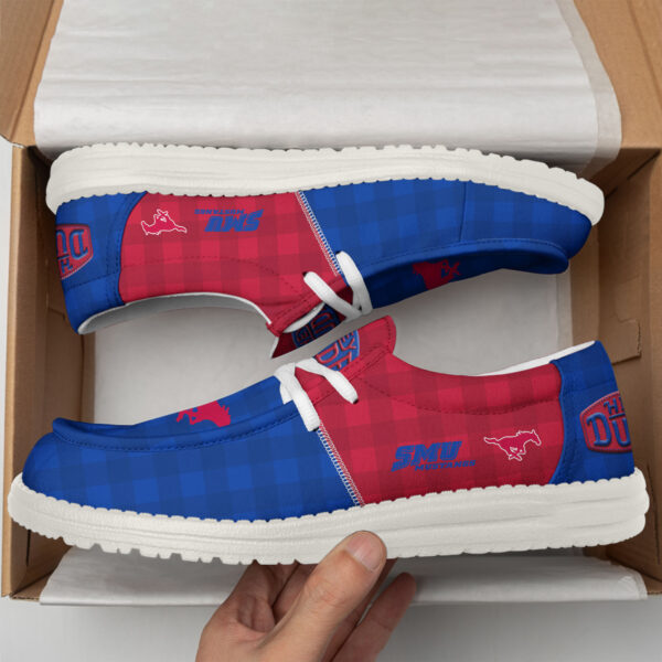 Tubopro SMU Mustangs Personalized Hey Dude Shoes For Men And Women - Image 3