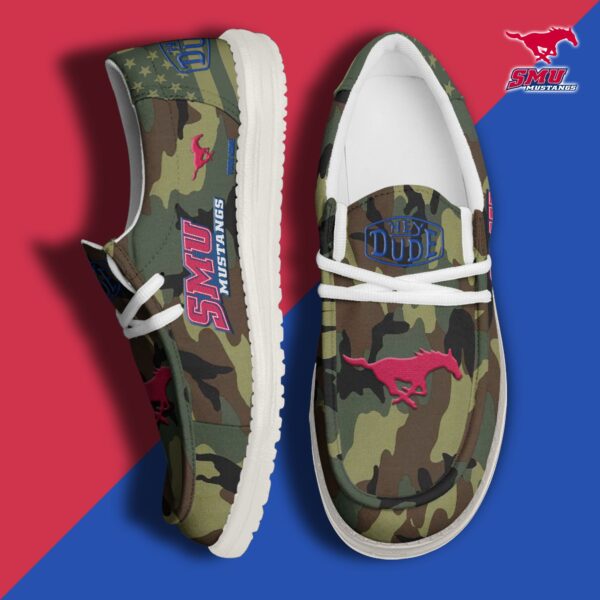 Tubopro SMU Mustangs Personalized Hey Dude Shoes For Men And Women