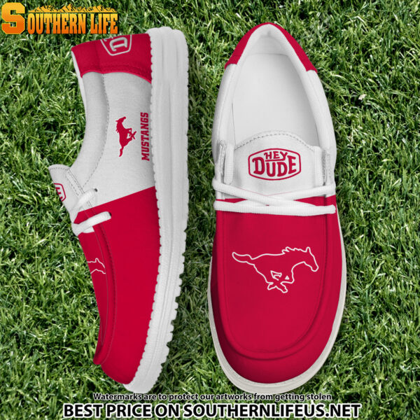 Tubopro SMU Mustangs Personalized Hey Dude Shoes For Men And Women