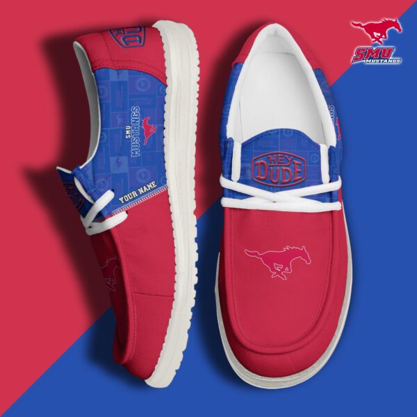 Tubopro SMU Mustangs Personalized Hey Dude Shoes For Men And Women