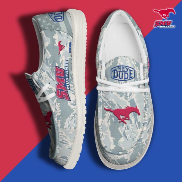 Tubopro SMU Mustangs Personalized Hey Dude Shoes For Men And Women