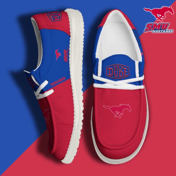 Tubopro SMU Mustangs Personalized Hey Dude Shoes For Men And Women
