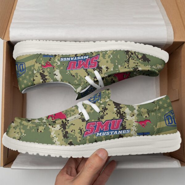 Tubopro SMU Mustangs Personalized Hey Dude Shoes For Men And Women - Image 2