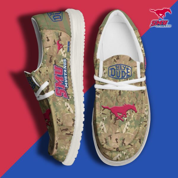 Tubopro SMU Mustangs Personalized Hey Dude Shoes For Men And Women