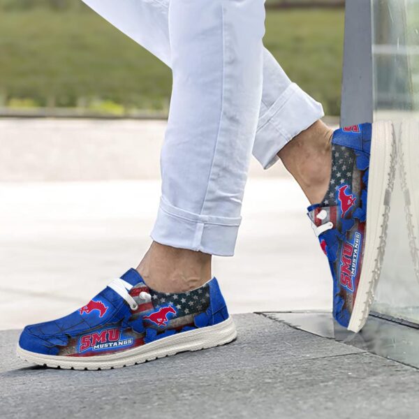 Tubopro SMU Mustangs Personalized Hey Dude Shoes For Men And Women - Image 2