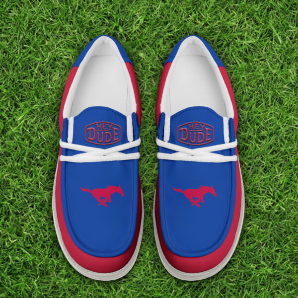 Tubopro SMU Mustangs Personalized Hey Dude Shoes For Men And Women - Image 4