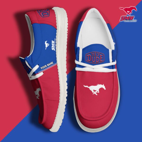 Tubopro SMU Mustangs Personalized Hey Dude Shoes For Men And Women - Image 2