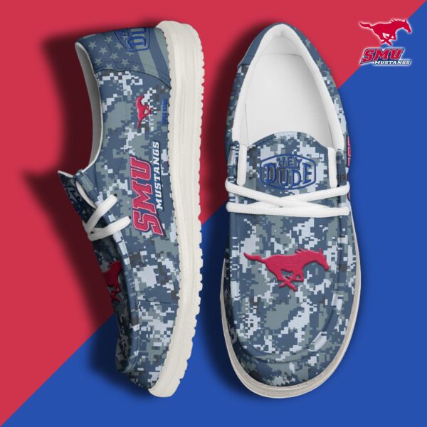 Tubopro SMU Mustangs Personalized Hey Dude Shoes For Men And Women