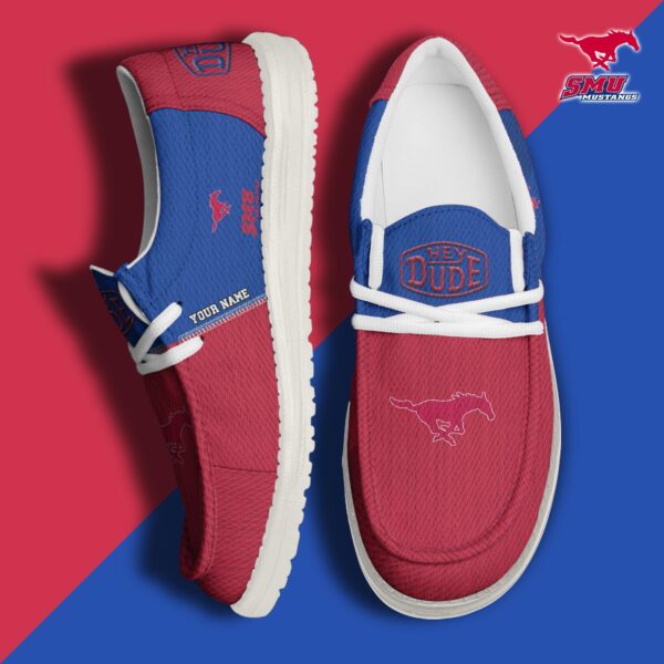 Tubopro SMU Mustangs Personalized Hey Dude Shoes For Men And Women