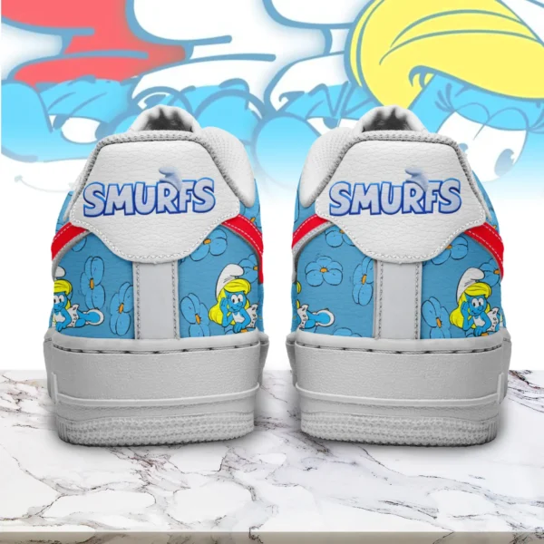 Tubopro Smurfs Air Low-Top Sneakers Shoes For Men And Women - Image 3