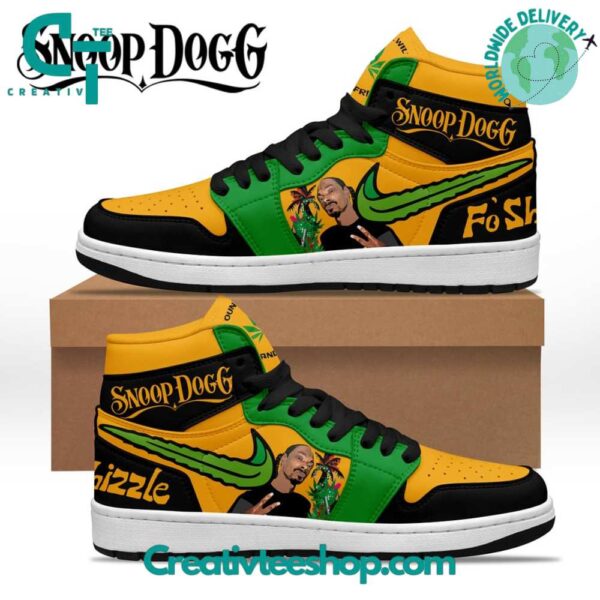 Tubopro Snoop Dogg Fo Shizzle AJ1 High Sneakers Shoes For Men And Women