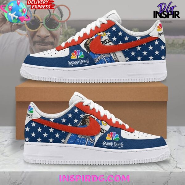 Tubopro Snoop Dogg x Olympic Paris Air Low-Top Sneakers Shoes For Men And Women