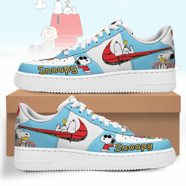 Tubopro Snoopy Air Low-Top Sneakers Shoes For Men And Women
