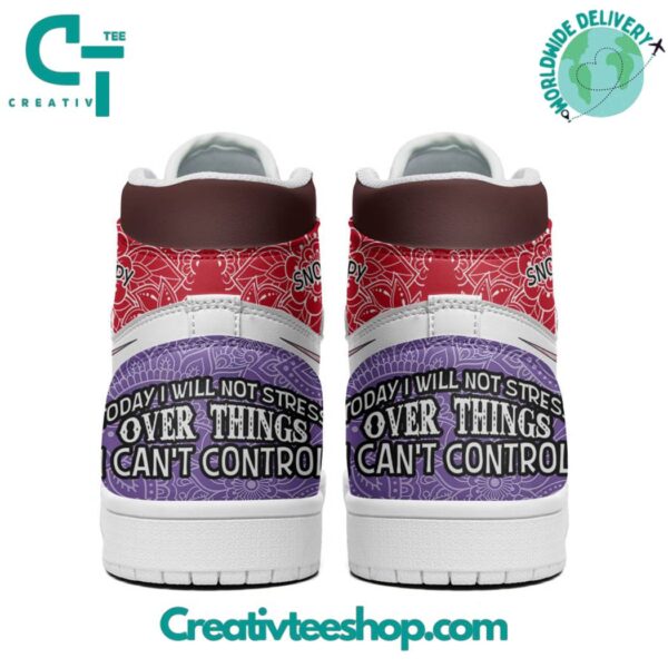 Tubopro Snoopy AJ1 High Sneakers Shoes For Men And Women - Image 3